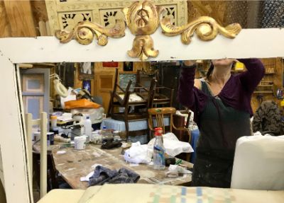 pintura decorativa muebles casa particular